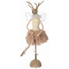 Alce navideño decorativo beige y marrón - Vilá Decoración - Muebles y decoración en Medellín y Colombia