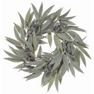 Corona decorativa de eucalipto verde natural - Vilá Decoración - Muebles y decoración en Medellín y Colombia