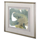 Cuadro decorativo rectangular en verde y azul - Vilá Decoración - Muebles y decoración en Medellín y Colombia