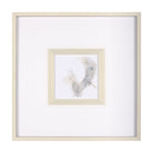 Cuadro de Vilá Decoración con impresión de arte enmarcada y texturizada embellecida a mano, bajo vidrio, con marco de poliresina.