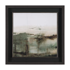 Cuadro de Vilá Decoración con impresión de arte de acuarela enmarcada y adornada a mano bajo vidrio, con marco de poliresina y cartón.