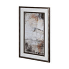 Cuadro artístico neutro con marco y vidrio - Vilá Decoración - Muebles y decoración en Medellín y Colombia