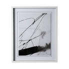 Cuadro decorativo monocromático con marco blanco - Vilá Decoración - Muebles y decoración en Medellín y Colombia