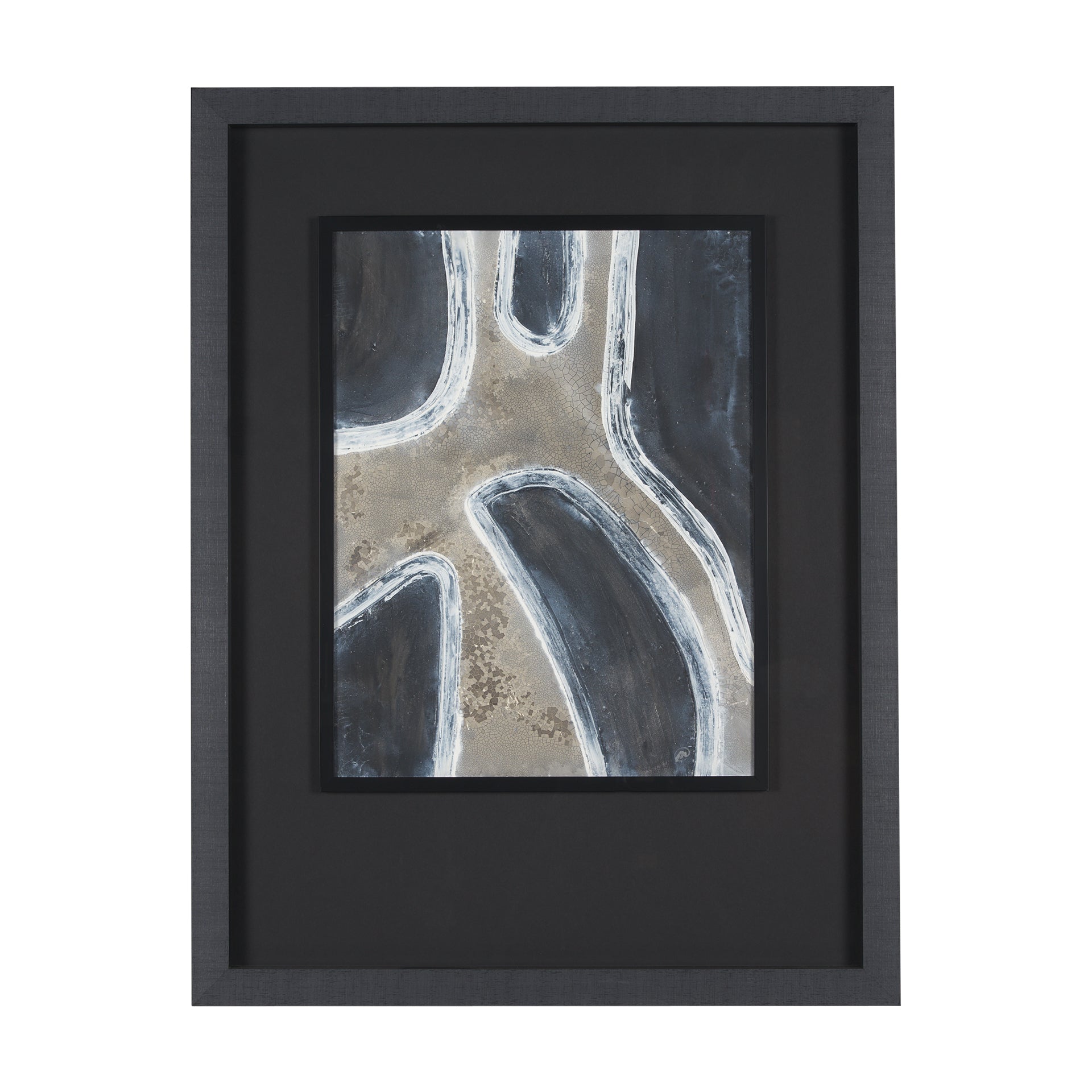 Cuadro decorativo rectangular negro con vidrio - Vilá Decoración - Muebles y decoración en Medellín y Colombia