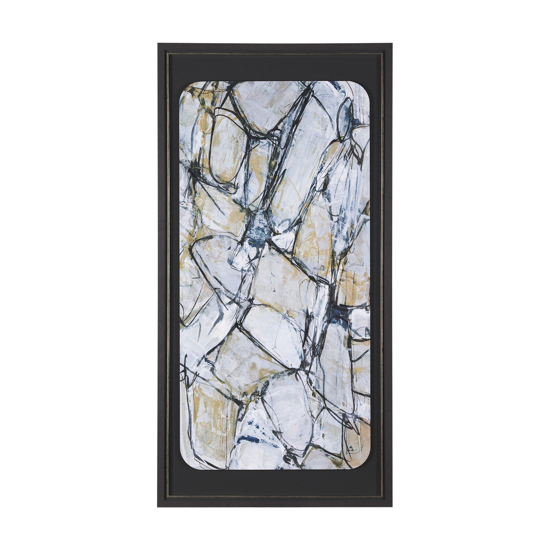 Cuadro decorativo rectangular dorado para pared - Vilá Decoración - Muebles y decoración en Medellín y Colombia