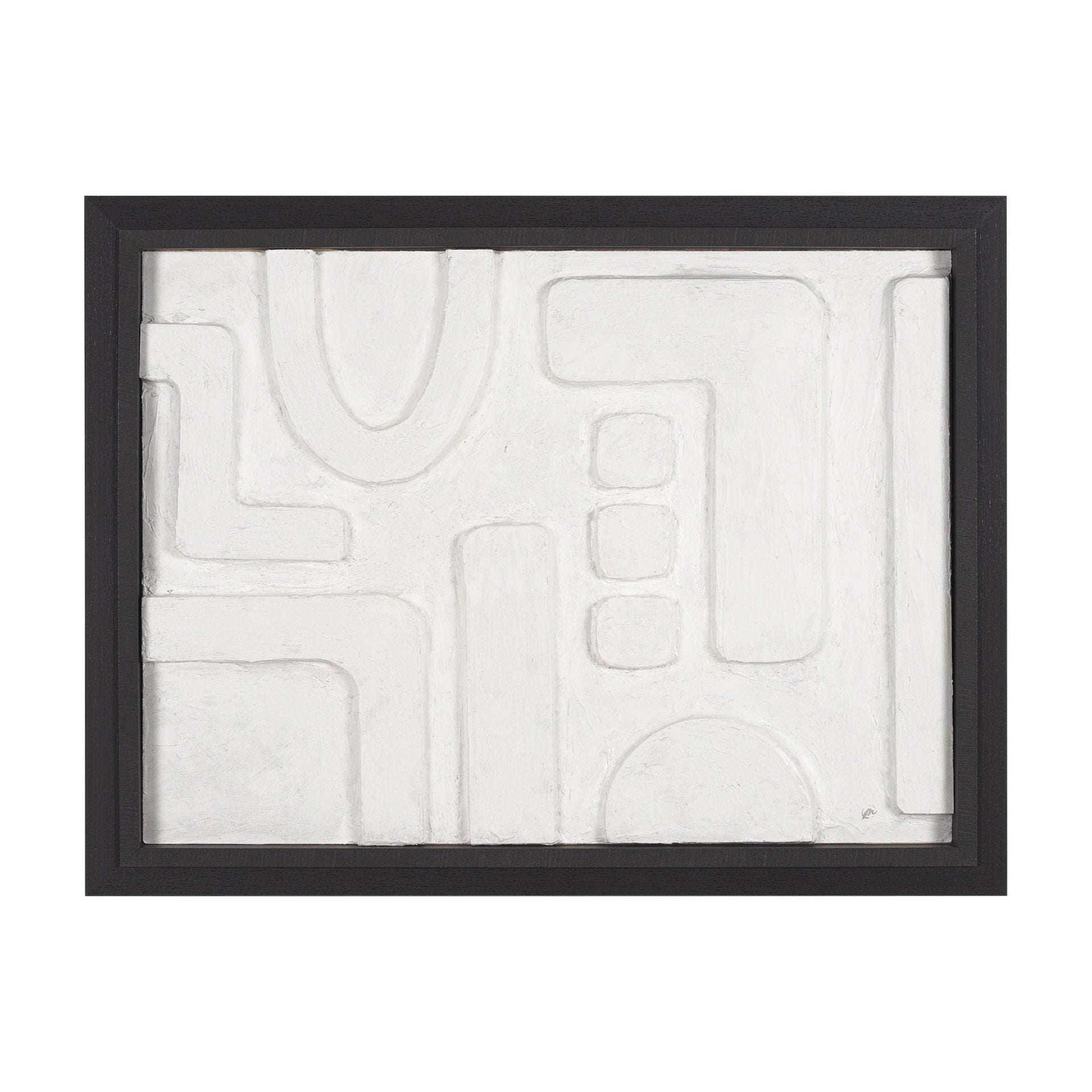 Cuadro decorativo relieve blanco y negro - Vilá Decoración - Muebles y decoración en Medellín y Colombia