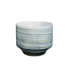 Plantador pequeño cerámico azul decorativo - Vilá Decoración - Muebles y decoración en Medellín y Colombia