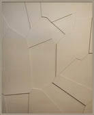 Cuadro decorativo blanco moderno para pared - Vilá Decoración - Muebles y decoración en Medellín y Colombia