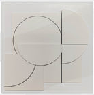 Cuadro geométrico blanco y negro para pared - Vilá Decoración - Muebles y decoración en Medellín y Colombia