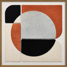 Cuadro decorativo abstracto moderno con marco - Vilá Decoración - Muebles y decoración en Medellín y Colombia