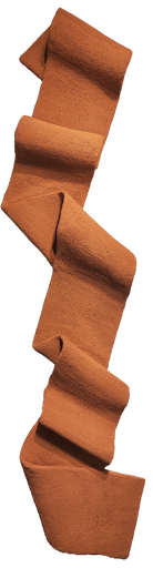 Aplique de pared Vilá Decoración color terracota, hecho de espuma.