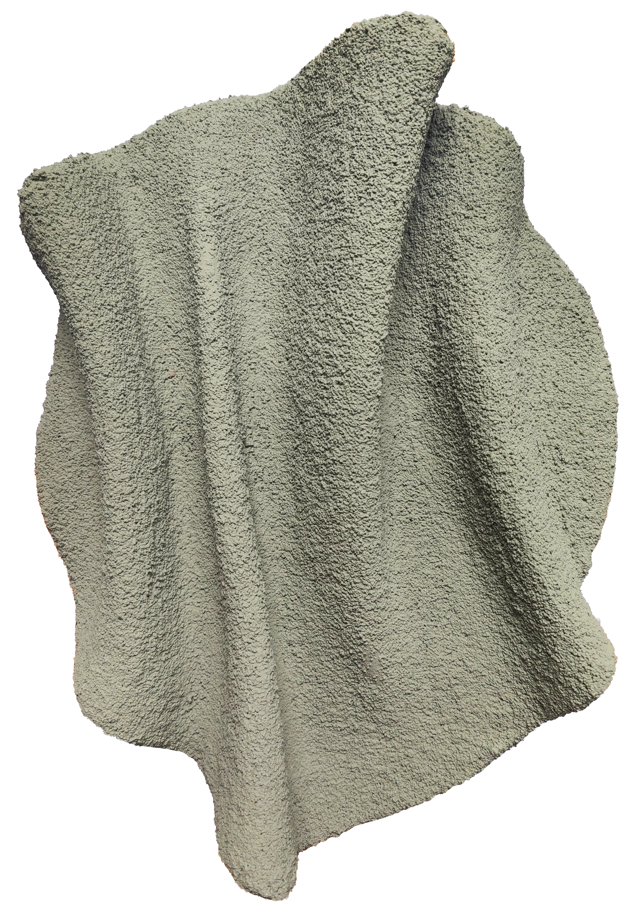 Aplique de pared Vilá Decoración de color gris, hecho de espuma.