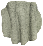 Aplique de pared Vilá Decoración color gris claro, hecho de piedra.