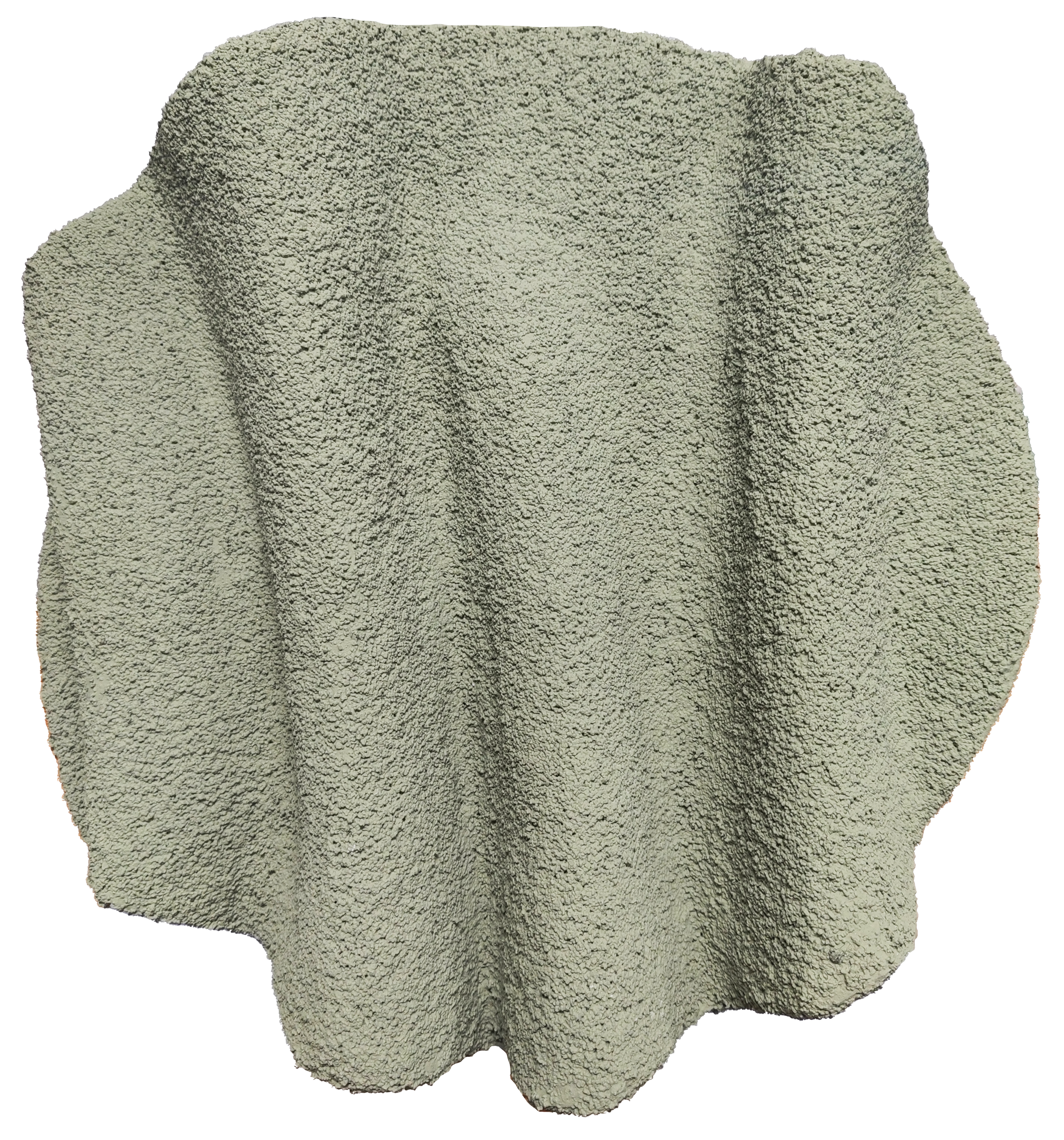 Aplique de pared Vilá Decoración color gris claro, hecho de piedra.