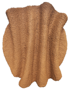 Aplique de pared Vilá Decoración color marrón, hecho de espuma.