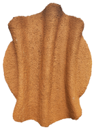 Aplique de pared Vilá Decoración color marrón, hecho de espuma.