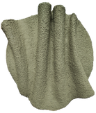 Aplique de pared Vilá Decoración color verde fabricado con espuma.