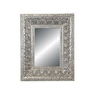 Espejo rectangular barroco plateado para pared - Vilá Decoración - Muebles y decoración en Medellín y Colombia