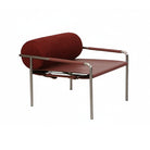 Silla vinotinto con brazos para interiores y exteriores - Vilá Decoración - Muebles y decoración en Medellín y Colombia