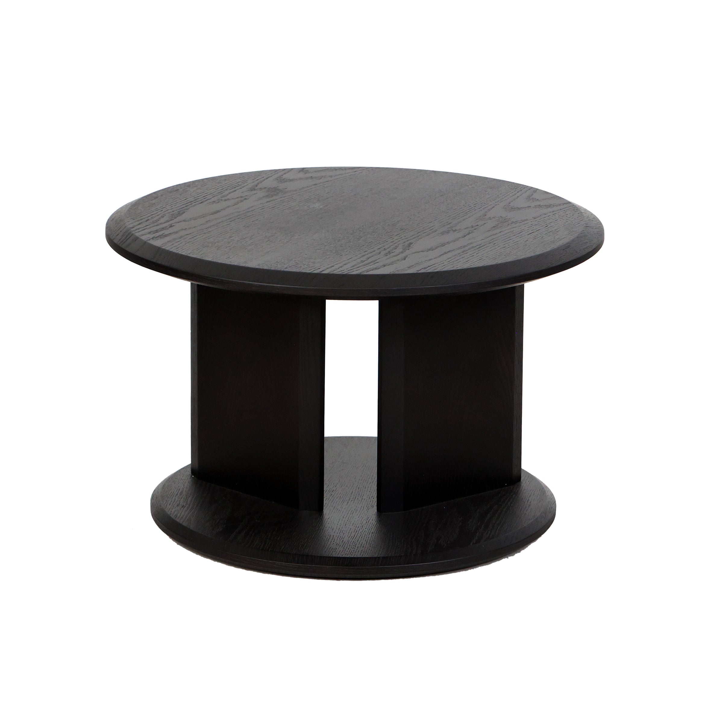 Mesa auxiliar negra mediana para sala - Vilá Decoración - Muebles y decoración en Medellín y Colombia