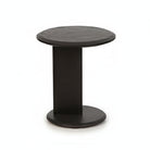 Mesa auxiliar pequeña negra para espacios reducidos - Vilá Decoración - Muebles y decoración en Medellín y Colombia