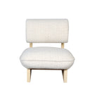 Silla moderna beige con asiento acolchado - Vilá Decoración - Muebles y decoración en Medellín y Colombia