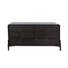 Cajonera madera oscura 6 cajones para dormitorio - Vilá Decoración - Muebles y decoración en Medellín y Colombia