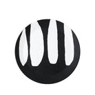 Bandeja cerámica negra con manchas blancas - Vilá Decoración - Muebles y decoración en Medellín y Colombia