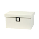 Cofre de almacenamiento blanco grande con tapa - Vilá Decoración - Muebles y decoración en Medellín y Colombia