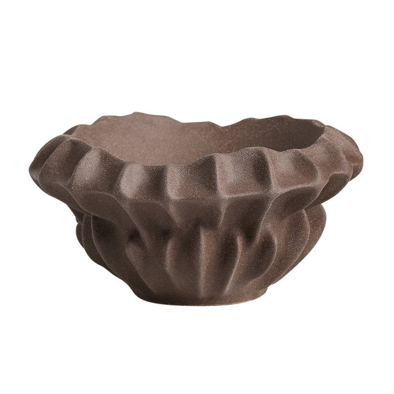 Bowl de cerámica marrón para mesa y decoración - Vilá Decoración - Muebles y decoración en Medellín y Colombia