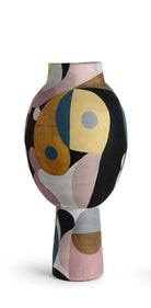 Jarrón Ovalado Decorativo Multicolor Moderno - Vilá Decoración - Muebles y decoración en Medellín y Colombia