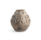 Matero ovalado terracota rústico para plantas - Vilá Decoración - Muebles y decoración en Medellín y Colombia