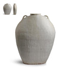 Matero grande ovalado blanco para plantas - Vilá Decoración - Muebles y decoración en Medellín y Colombia