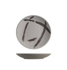 Plato decorativo terracota gris y negro para pared - Vilá Decoración - Muebles y decoración en Medellín y Colombia