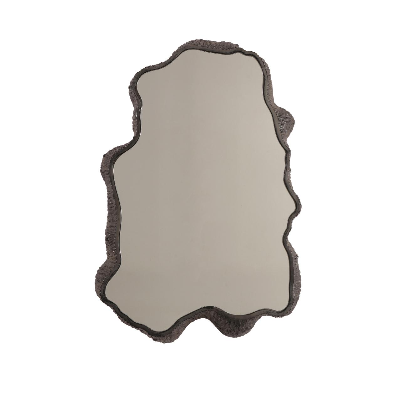 Espejo decorativo orgánico negro para pared - Vilá Decoración - Muebles y decoración en Medellín y Colombia