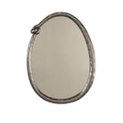 Espejo ovalado decorativo plateado - Vilá Decoración - Muebles y decoración en Medellín y Colombia