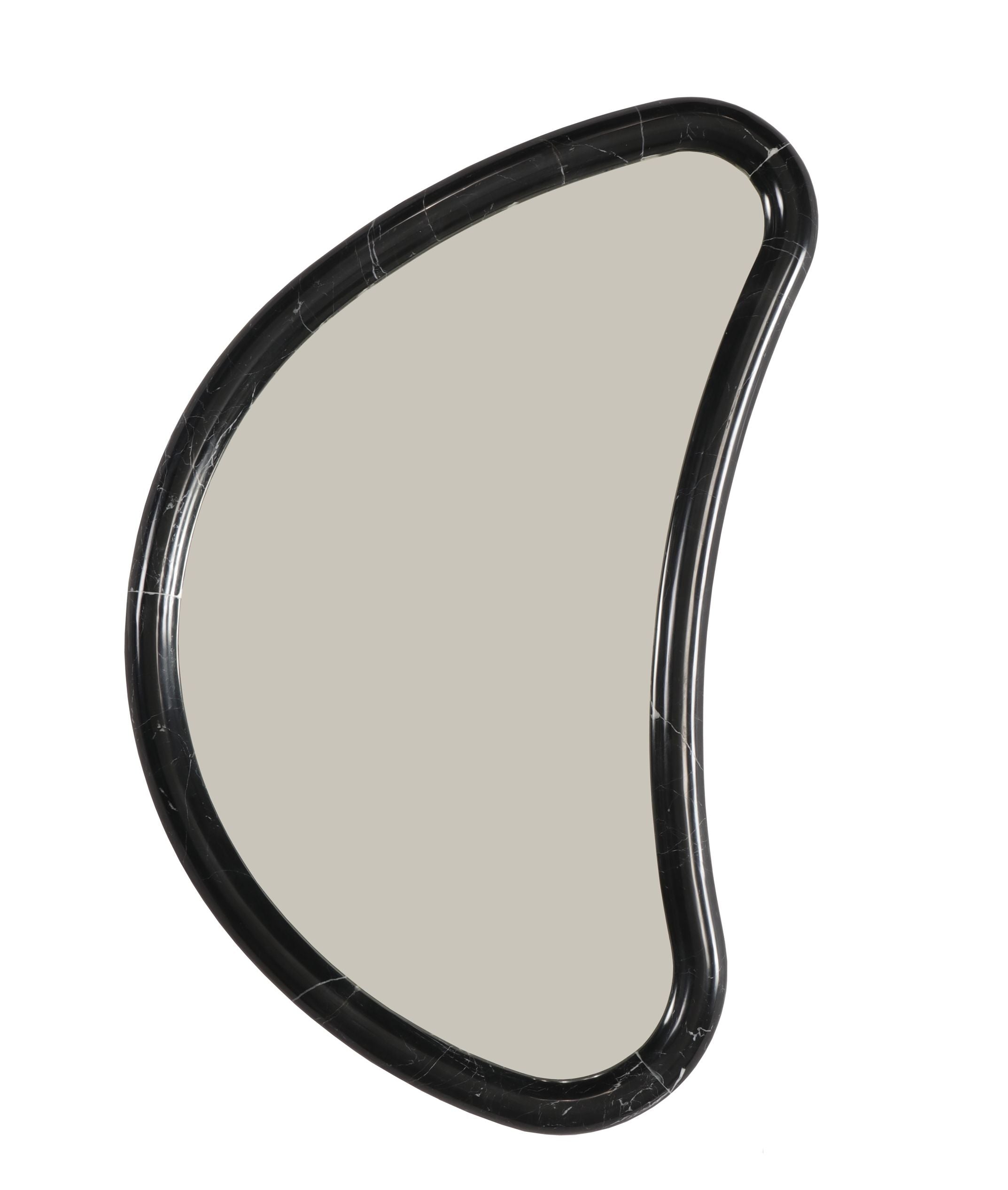 Espejo decorativo negro con vetas blancas - Vilá Decoración - Muebles y decoración en Medellín y Colombia