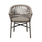 Silla exterior gris para patio y jardín cómoda - Vilá Decoración - Muebles y decoración en Medellín y Colombia