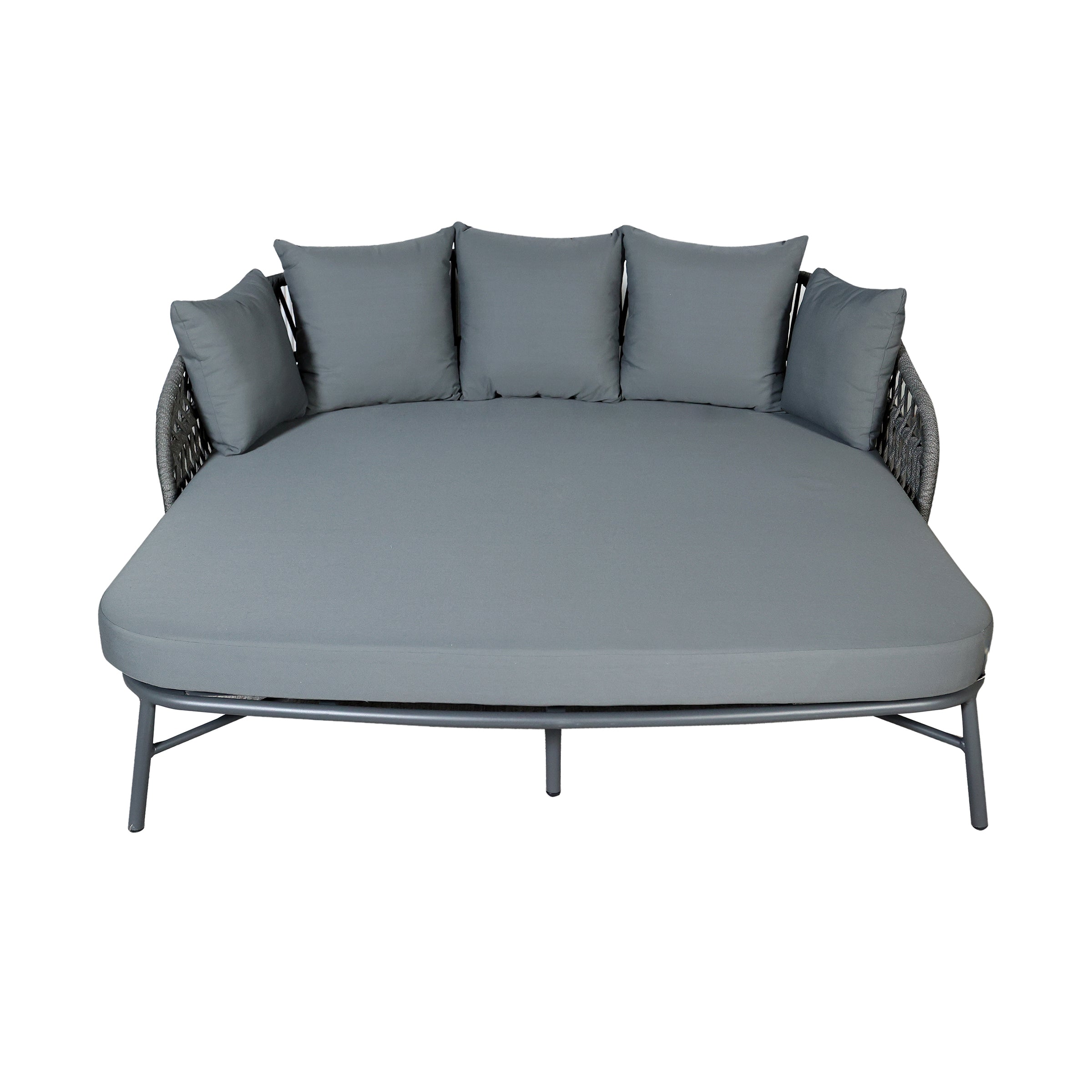 Camastro exterior gris para jardín y terraza - Vilá Decoración - Muebles y decoración en Medellín y Colombia