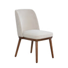 Silla comedor madera beige con asiento acolchado - Vilá Decoración - Muebles y decoración en Medellín y Colombia