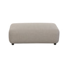 Puff gris claro para asiento y reposapiés - Vilá Decoración - Muebles y decoración en Medellín y Colombia