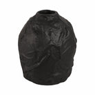 Jarrón cerámico negro diseño orgánico moderno - Vilá Decoración - Muebles y decoración en Medellín y Colombia