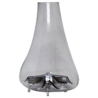 Jarrón gris translúcido para interiores - Vilá Decoración - Muebles y decoración en Medellín y Colombia