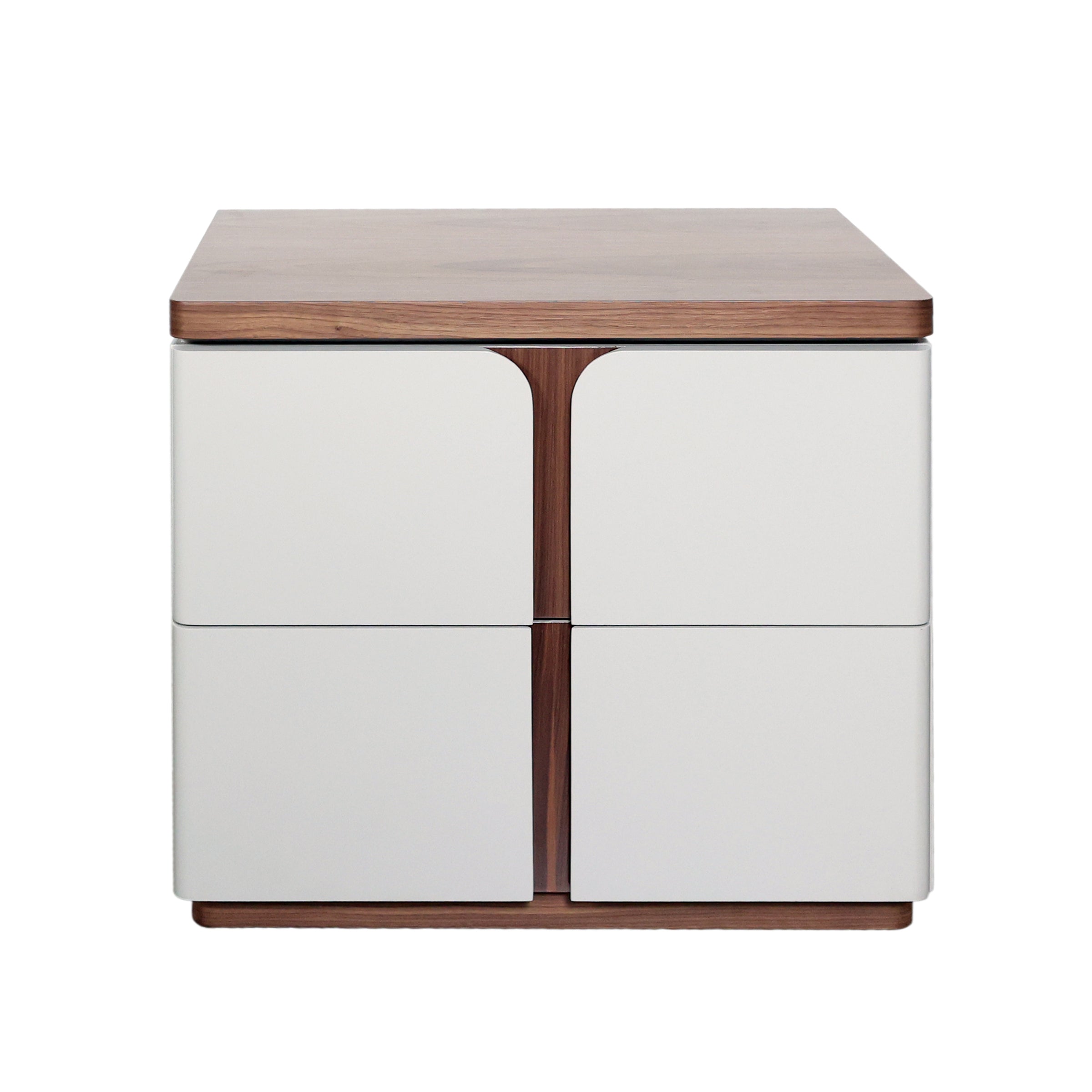 Mesita de noche Sienna bicolor para dormitorio - Vilá Decoración - Muebles y decoración en Medellín y Colombia