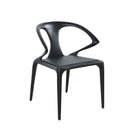 Silla ergonómica negra mate para adulto - Vilá Decoración - Muebles y decoración en Medellín y Colombia