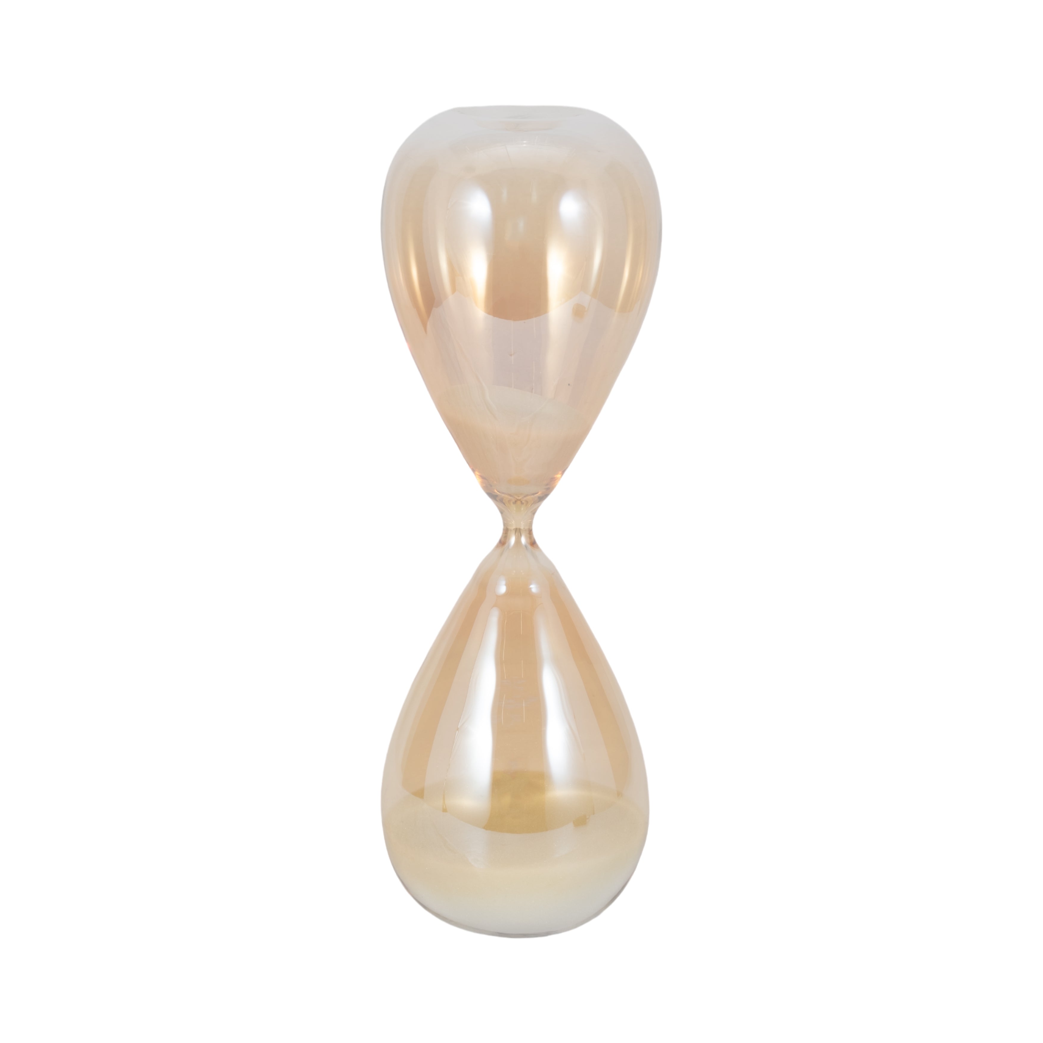 Reloj de arena ámbar decorativo para mesa - Vilá Decoración - Muebles y decoración en Medellín y Colombia