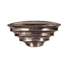 Bowl metálico oscuro ondulado para servir y decorar - Vilá Decoración - Muebles y decoración en Medellín y Colombia