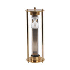 Reloj de arena dorado mediano de escritorio - Vilá Decoración - Muebles y decoración en Medellín y Colombia