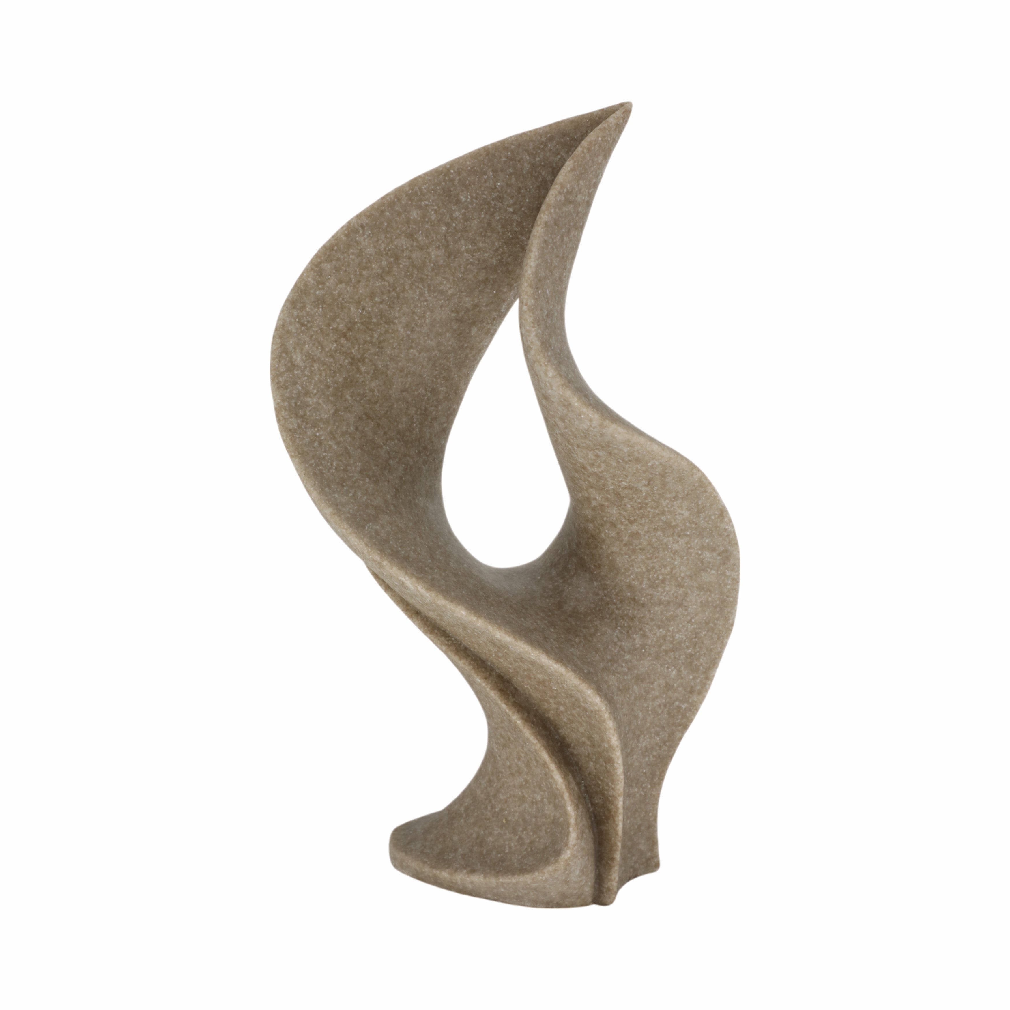 Escultura decorativa marrón para interiores - Vilá Decoración - Muebles y decoración en Medellín y Colombia