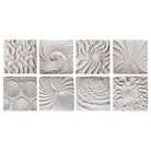 Aplique de pared relieve blanco-beige decorativo - Vilá Decoración - Muebles y decoración en Medellín y Colombia